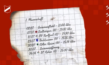 Der SV Fortuna bittet zum Auftakt