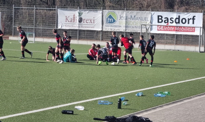 Spannendes Heimspiel der U12