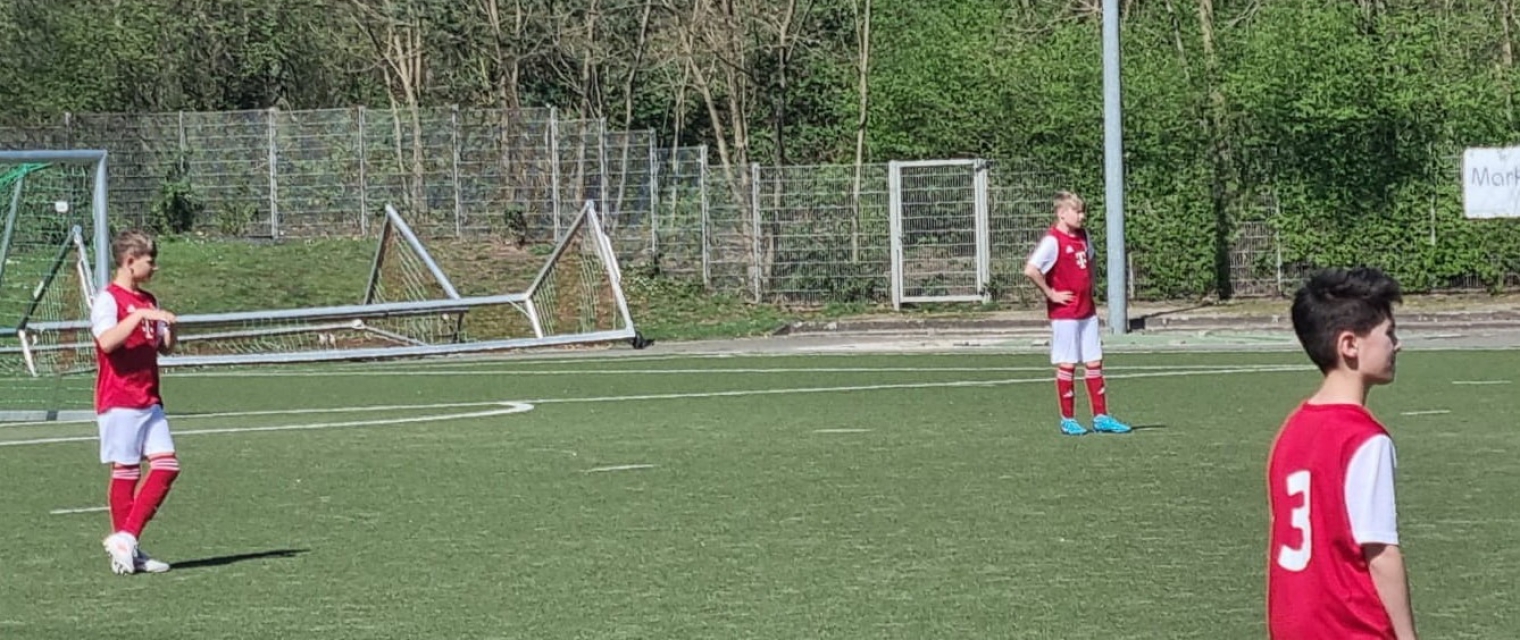 U12 gegen Arminia Klosterhardt im Einsatz