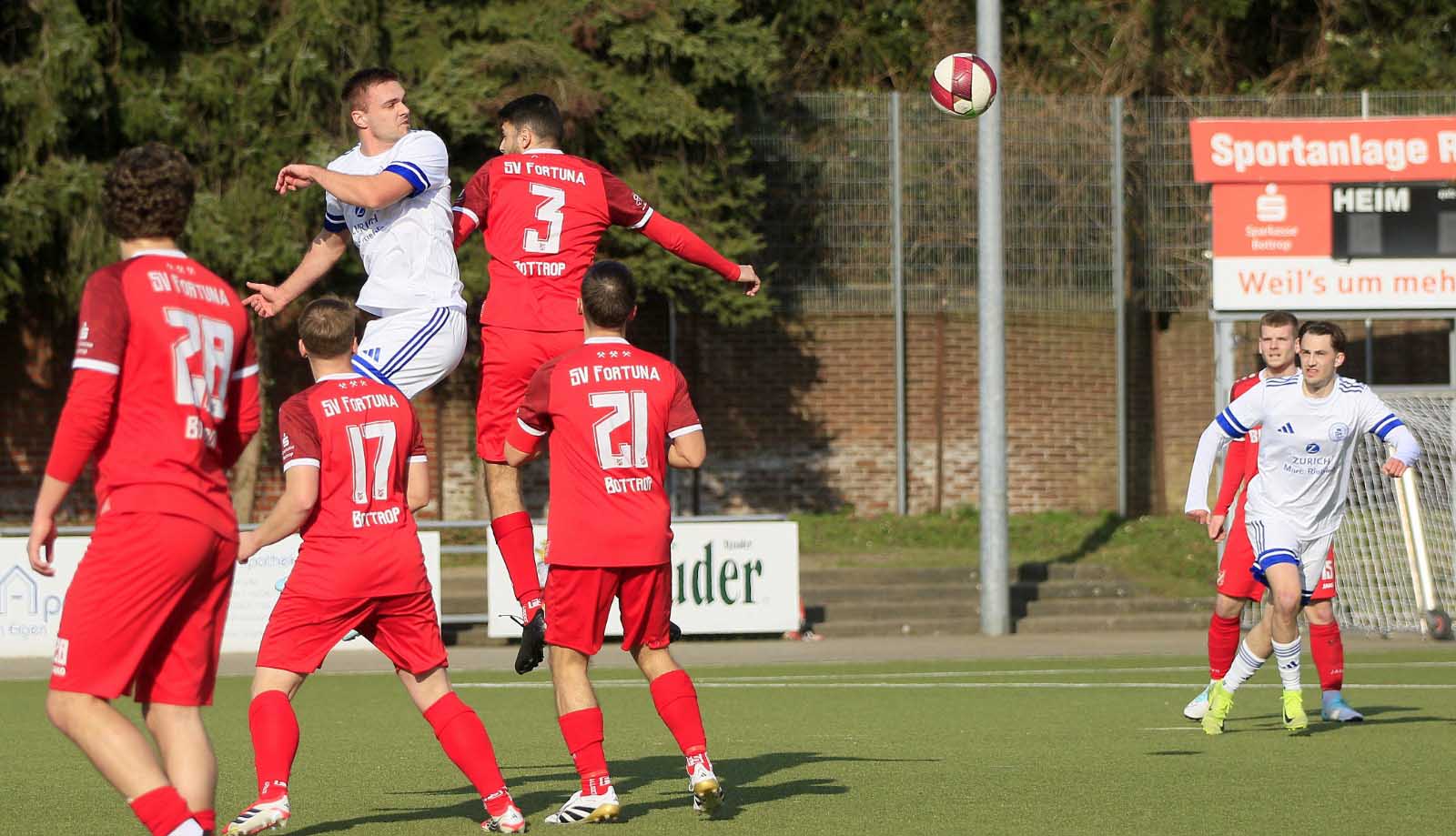 Fortuna stürzt den Tabellenführer! 2:0 gegen Sterkrade!